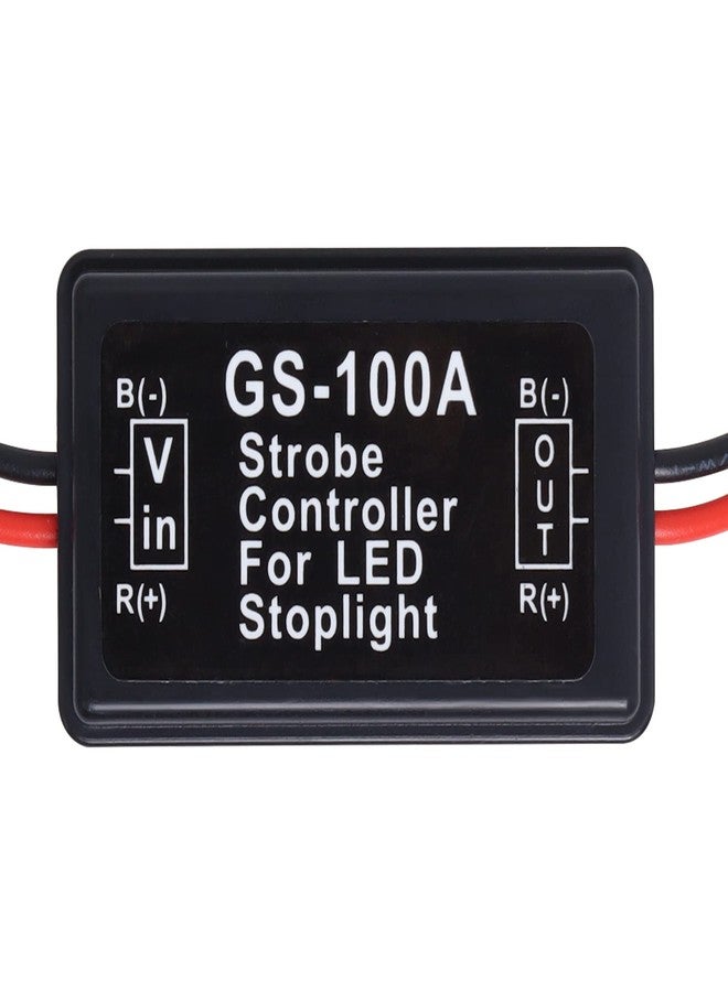 Podoy GS-100A Flash Strobe Controller Flasher Module for LED Brake Tail Stop Light 12V-24V - Image 5